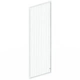 End Panel - Wire W850xH2130 - to suit D400 Shelves - w/. 3 Point Insert - Surf Mist