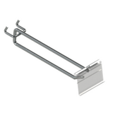 Hook - Double Prong - 150 MM - for Wire Mesh Panel - w/. Flip Scan - Chrome