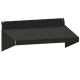 Shelf - Slat Wall NIB - W350xD300 - for Slat Wall - Matte Black