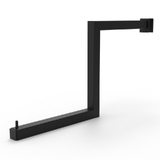 Hanging Arm - Z Shape D300 - for Hang Rail - Matte Black