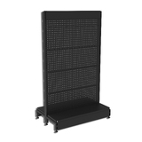 Start Bay - Double Sided Gondola - W900xH1515 - Perforated - Matte Black