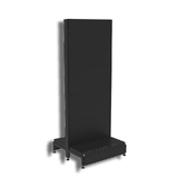 Start Bay - Double Sided Gondola - W600xH1515 - Non Perforated - Matte Black