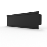 Dense End - Face Plate : W630xH150 - Matte Black