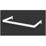 Hang Rail - 600 MM (W) x 270 MM (D) - Pearl White