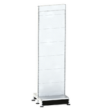 Start Bay - Double Sided Gondola Bay - W600xH2115xD270 - Non Perforated - SPECIAL (w/. Post Spacer Bracket) - Pearl White