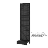 Add Bay - Wall Bay - Soft Shell - W600xH2400xD450 - Perforated - Matte Black