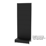 Add Bay - Wall Bay - Soft Shell - W900xH2400xD450 - Non Perforated - Matte Black