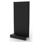 Start Bay - Wall Bay - Soft Shell - W1200xH2400xD450 - Slat Wall - Matte Black