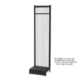 Add Bay - Wall Bay - Soft Shell - W600xH2400xD450 - Wire Mesh Panels - Matte Black