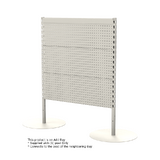 Add Bay - Queue Gondola - W900xH1200 - Perforated - Pearl White