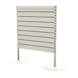 Start Bay - Queue Gondola - W900xH1200 - Slat Wall - Pearl White