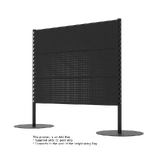 Add Bay - Queue Gondola - W1200xH1200 - Perforated - Matte Black