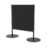 Start Bay - Queue Gondola - W900xH1200 - Slat Wall - Matte Black