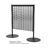 Add Bay - Queue Gondola - W900xH1200 - Wire Mesh - Matte Black