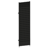 Start Bay - Wall Bay (Modular Upright) - W600xH2400 - Single Post - NO BASE - w/. Fixing Points - Slat Wall - Matte Black