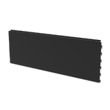 Clip In Panel - W900xH300 - Non Perforated - Matte Black