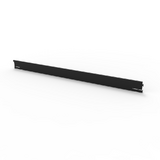 Signage Bracket - W600 - Top Bracket - Matte Black