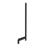 Post - Single - Gondola End Post - H1515 - for Soft Shell Gondola End - Matte Black