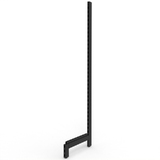 Post - Single - Gondola End Post - H1815 - for Soft Shell Gondola End - Matte Black