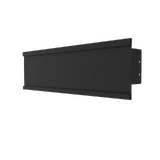 Dense End - Face Plate - W630xH100 - Matte Black