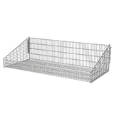 Wire Basket - W900xD400 - Solid Weld Point - W15xH50 Mesh - Zinc