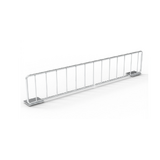 Wire Divider - D350 - to be used with Wire Front Fences - Zinc