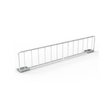 Wire Divider - D400 - to be used with Wire Front Fences - Zinc