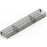 Queue Gondola - Wire Mesh Basket - W1200xD200 - Matte Black