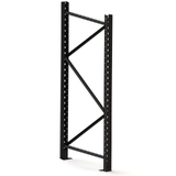 Add Bay - Pallet Rack - H2100xD1067 - 1 x Frame - Matte Black