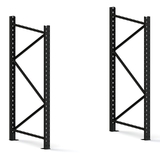 Start Bay - Pallet Rack - H2100xD1220 - 2 x Frames - Matte Black