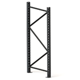 Add Bay - Pallet Rack - H2100xD1220 - 1 x Frame - Matte Black