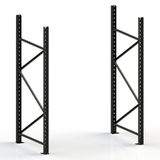 Start Bay - Pallet Rack - H2400xD1220 - 2 x Frames - Matte Black