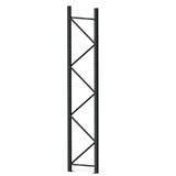 Add Bay - Pallet Rack - H4000xD838 - 1 x Frame - Matte Black