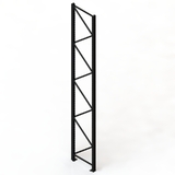 Add Bay - Pallet Rack - H5000xD838 - 1 Frame - Matte Black