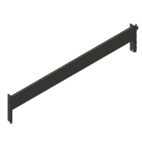 Step Beam - W1940xH180 - 5 x Lug - HEAVY DUTY VERSION - 4.5 Tonne Capacity - Matte Black