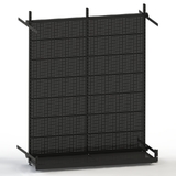 Mid Panel Set - W1940xD1067 - for D1067 Rack - D450 Leg - SINGLE SIDED - Matte Black