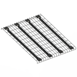 Shelf - Wire Mesh - Heavy Duty Overlap - W908xD1097 - for D1067 Rack - for Box Beam - Matte Black