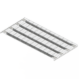 Shelf - Wire Mesh - Heavy Duty Overlap - W908xD1250 - for D1220 Rack - for Box Beam - GAL